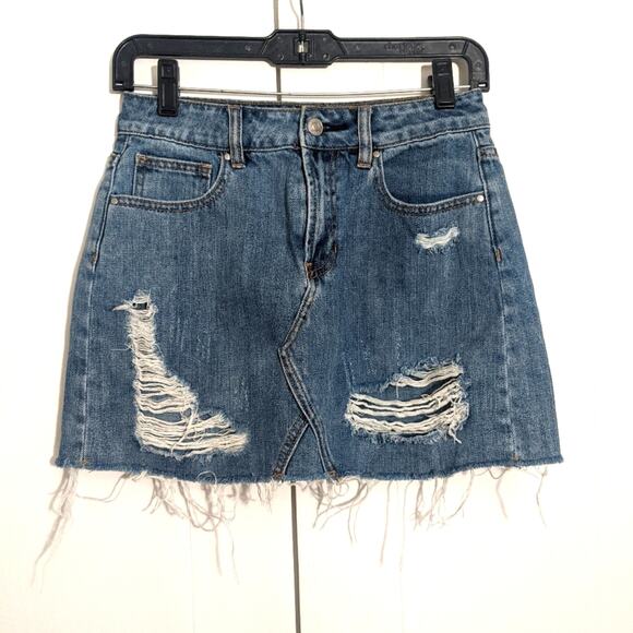 Pacsun Denim Skirt - Picture 1 of 2